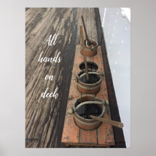 All Hands on Deck Poster