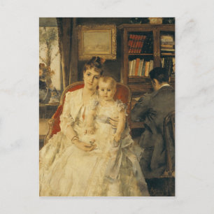 All Happiness  c.1880 Postcard