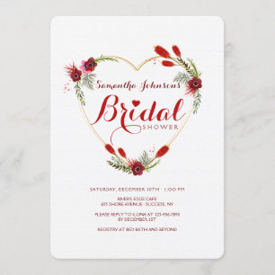 All Heart Bridal Shower Invitation