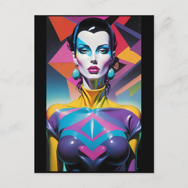 All Heart Plus Latex Postcard (Front)