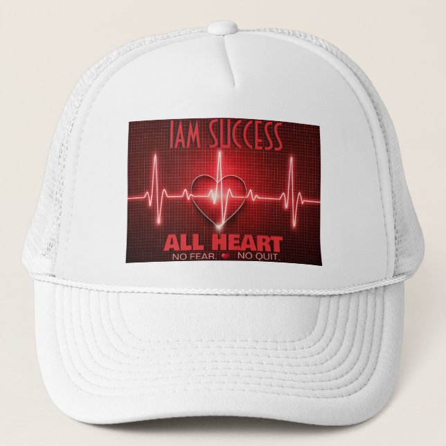 ALL HEART TRUCKER HAT (Front)