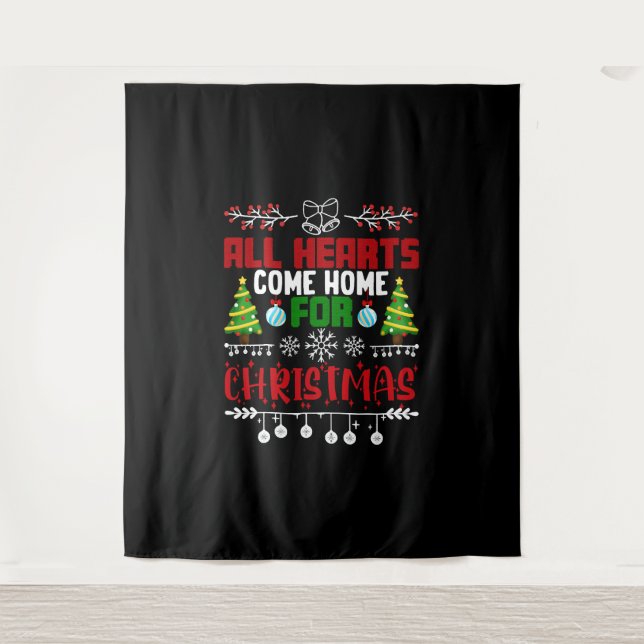 All Hearts Come Home For Christmas   Tapestry (Front)