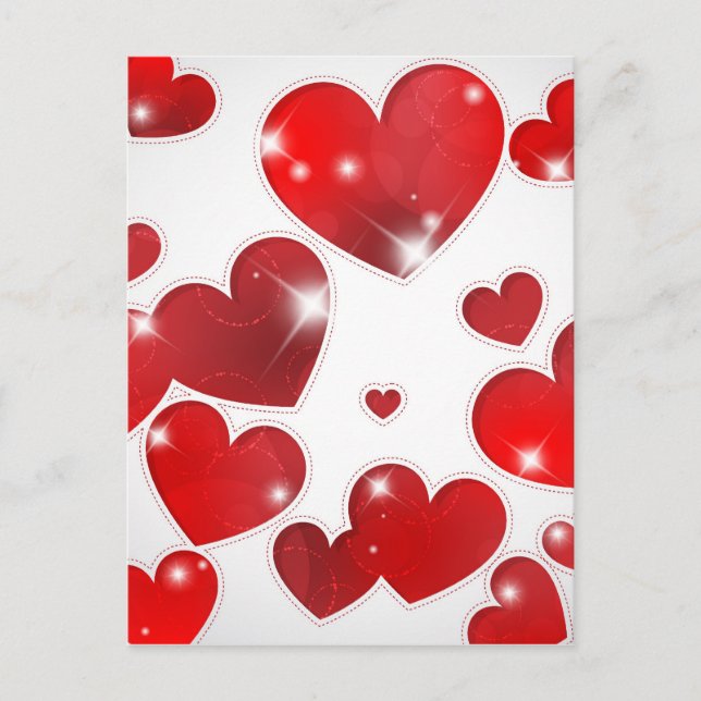 All Hearts Postcard (Front)