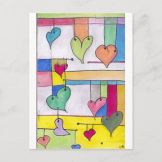 All Hearts Postcard