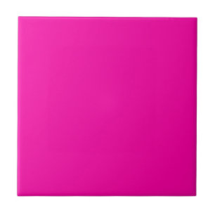 All Hot Pink Nothing But Colour Pink Tile