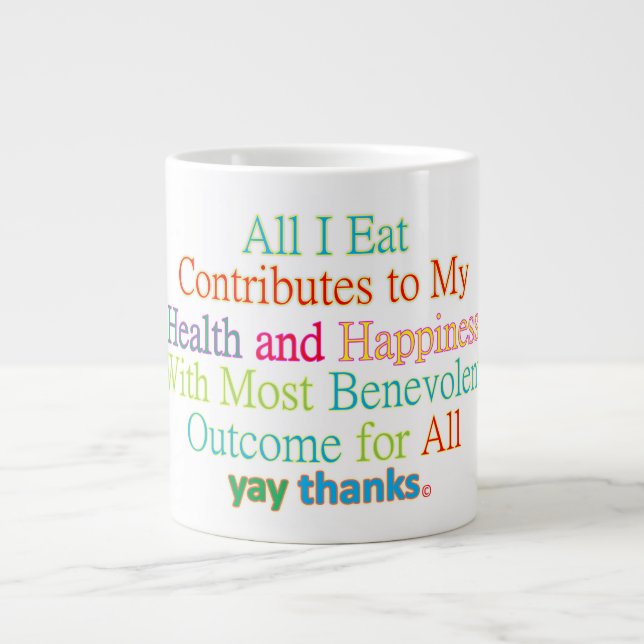 All I Eat mug (Front)