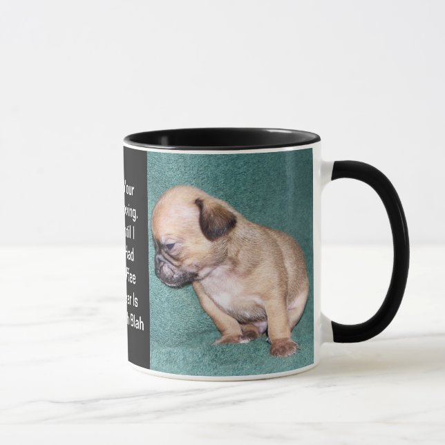 All I hear is "blah blah blah" Mug (Right)