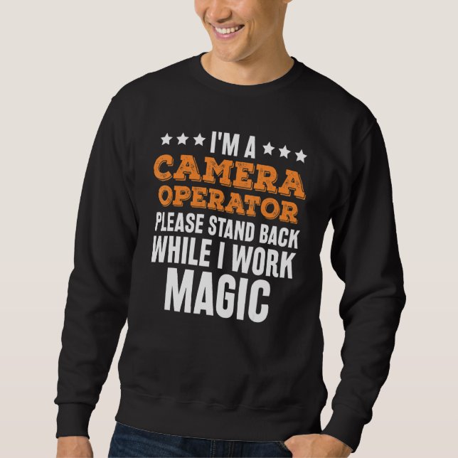 All I Need Is Coffee And Camera Sweatshirt (Front)