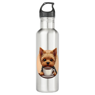 All I Need is Coffee and My Yorkie 710 Ml Water Bottle
