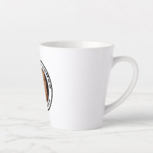 All I need is coffee and my Yorkie. Funny quote. Latte Mug