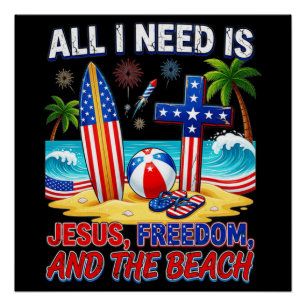 ALL I NEED IS JESUS POSTER