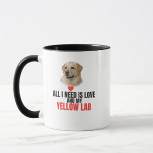 All I Need Is Love and My Labrador Mug