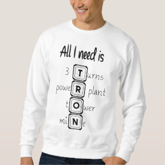 All I need is TRON Sweatshirt