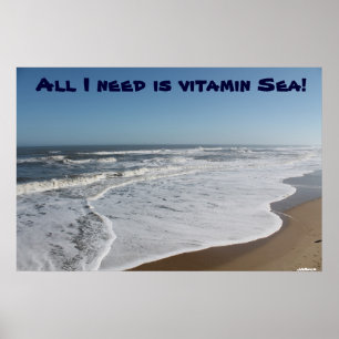 All I Need is Vitamin Sea!! Poster
