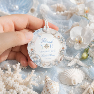 All I Sea Is Love Beach Bridal Shower Thank You Favour Tags