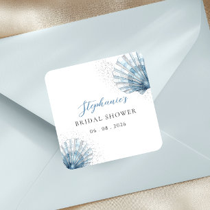 All I Sea Is Love Bridal Shower Sticker