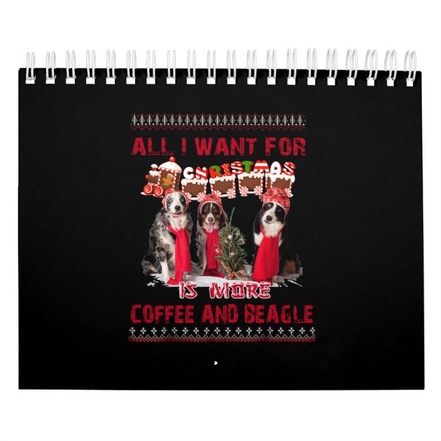 All I Want Beagle And Coffee In Christmas Event Calendar (Cover)