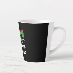 All i want for Christmas Couple Shirt Latte Mug