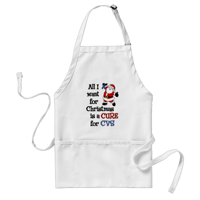 All I Want For Christmas...CVS Standard Apron (Front)