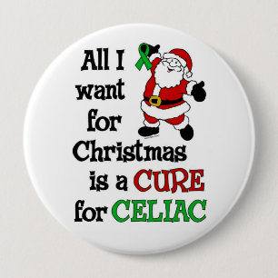 All I Want For Christmas...EDS 10 Cm Round Badge