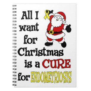 All I Want For Christmas...Endometriosis Notebook