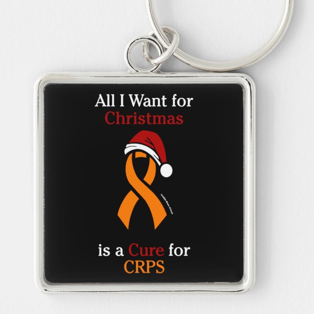 All I Want for Christmas/Hat...CRPS Key Ring (Front)