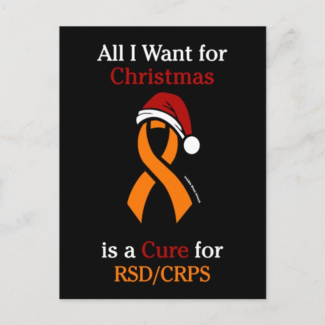All I Want for Christmas/Hat...RSD/CRPS Postcard (Front)