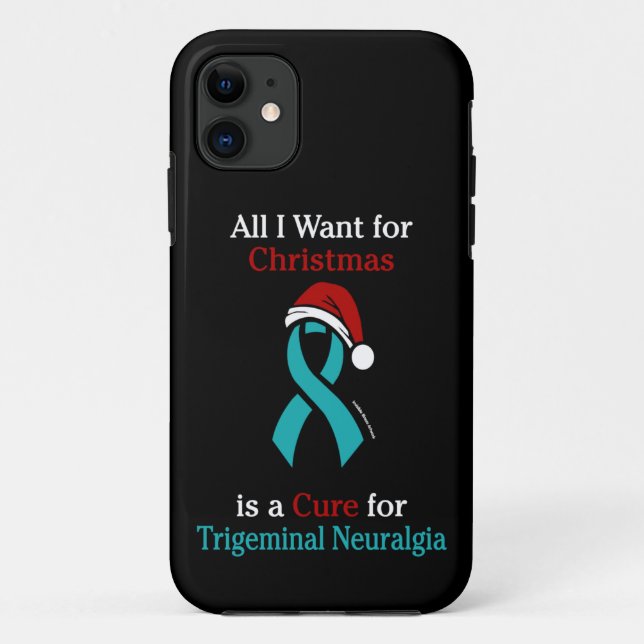 All I Want for Christmas/Hat...TN Case-Mate iPhone Case (Back)