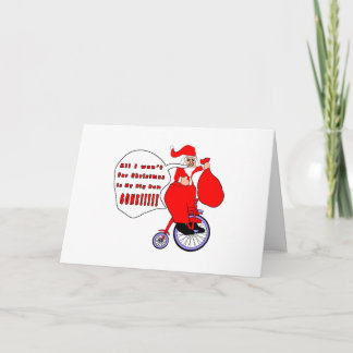 All I want for Christmas Holiday Card