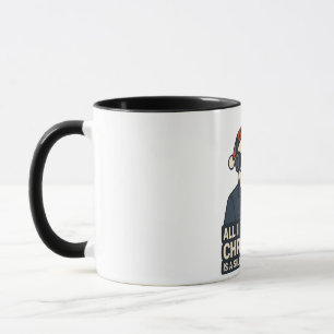 All I Want for Christmas Is a Clear Frequency Air  Mug