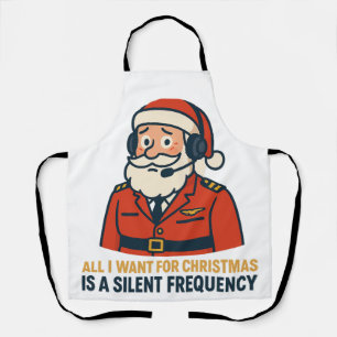 All I Want for Christmas Is a Clear Frequency Apron