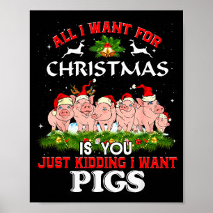 All I Want For Christmas Is A G Ugly Sweater  Poster