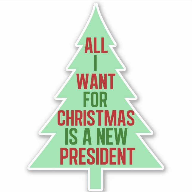All I Want for Christmas is a New President Laptop (Front)