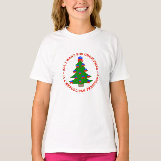 All I Want For Christmas Is A Republican President T-Shirt
