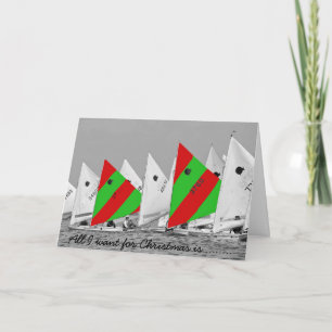 All I want for Christmas is a Sunfish Holiday Card