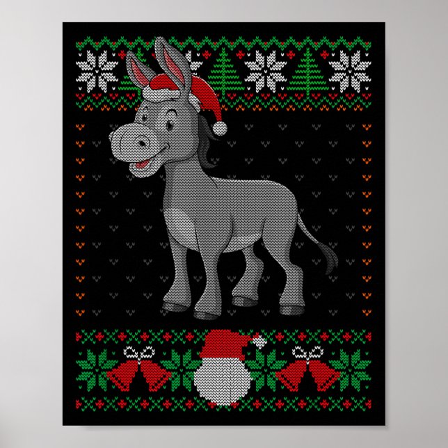 All I Want For Christmas Is A Ugly Christmas Sweat Poster (Front)