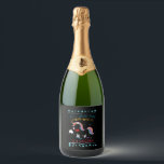 All I Want For Christmas Is A Unicorn Ugly Sweater Sparkling Wine Label<br><div class="desc">All I Want For Christmas Is A Unicorn Ugly Sweater Xmas Fun T-Shirt (2)</div>