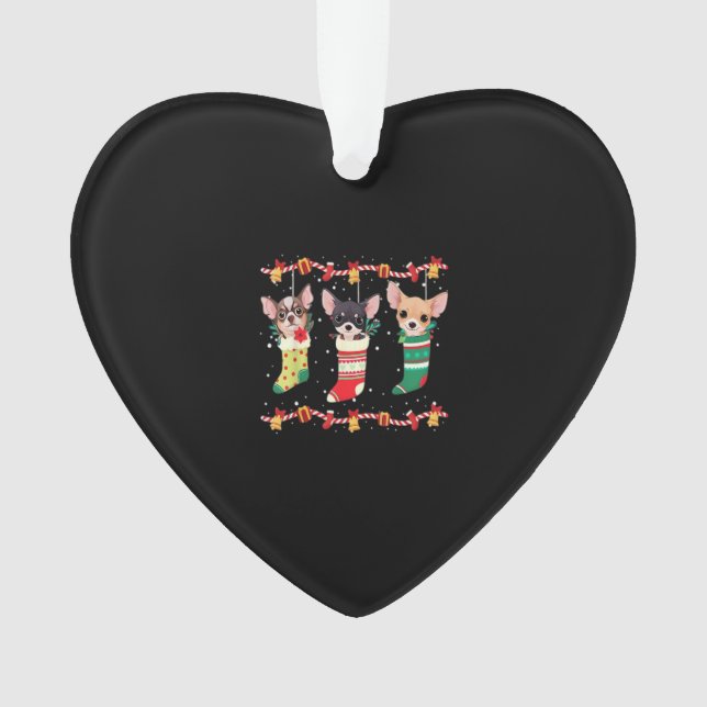 All I Want for Christmas is Dog Funny Holiday Gift Ornament (Front)