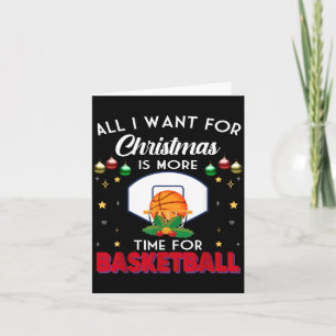 All I Want For Christmas Is More Time For Basball Card