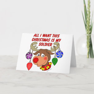 All I want for Christmas is my Soldier Holiday Card