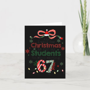 All I Want For Christmas Is My Students To Stop Sa Card
