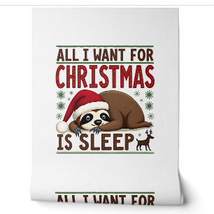 All I Want For Christmas Is Sleep - Funny Xmas Slo Wallpaper