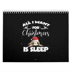 All I Want For Christmas Is Sleep - Humour Xmas Calendar