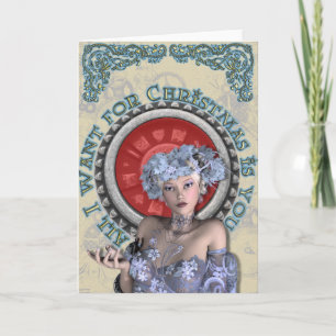 All I Want for Christmas is You Holiday Card