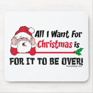 All I want for Christmas Mouse Mat