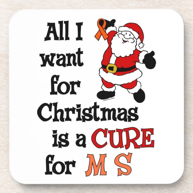 All I Want For Christmas...MS Coaster (Front)