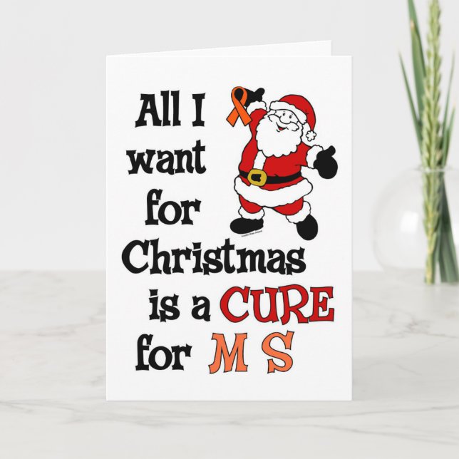 All I Want For Christmas...MS Holiday Card (Front)