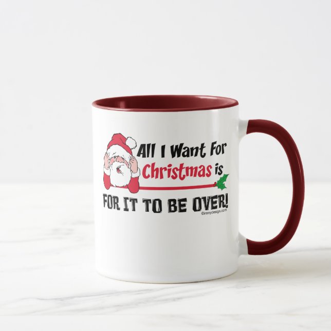 All I want for Christmas Mug (Right)