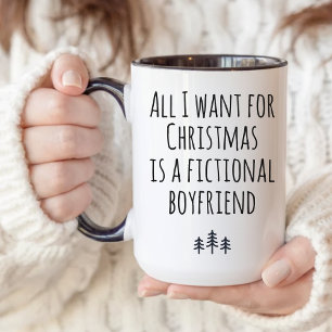 All I Want for Christmas Mug for Readers & Writers