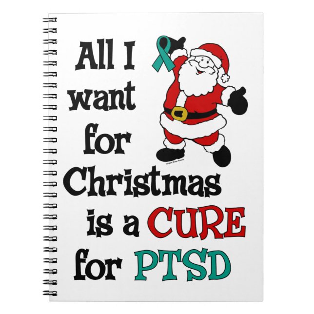 All I Want For Christmas...PTSD Notebook (Front)
